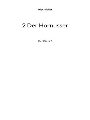 cover image of Der Hornusser